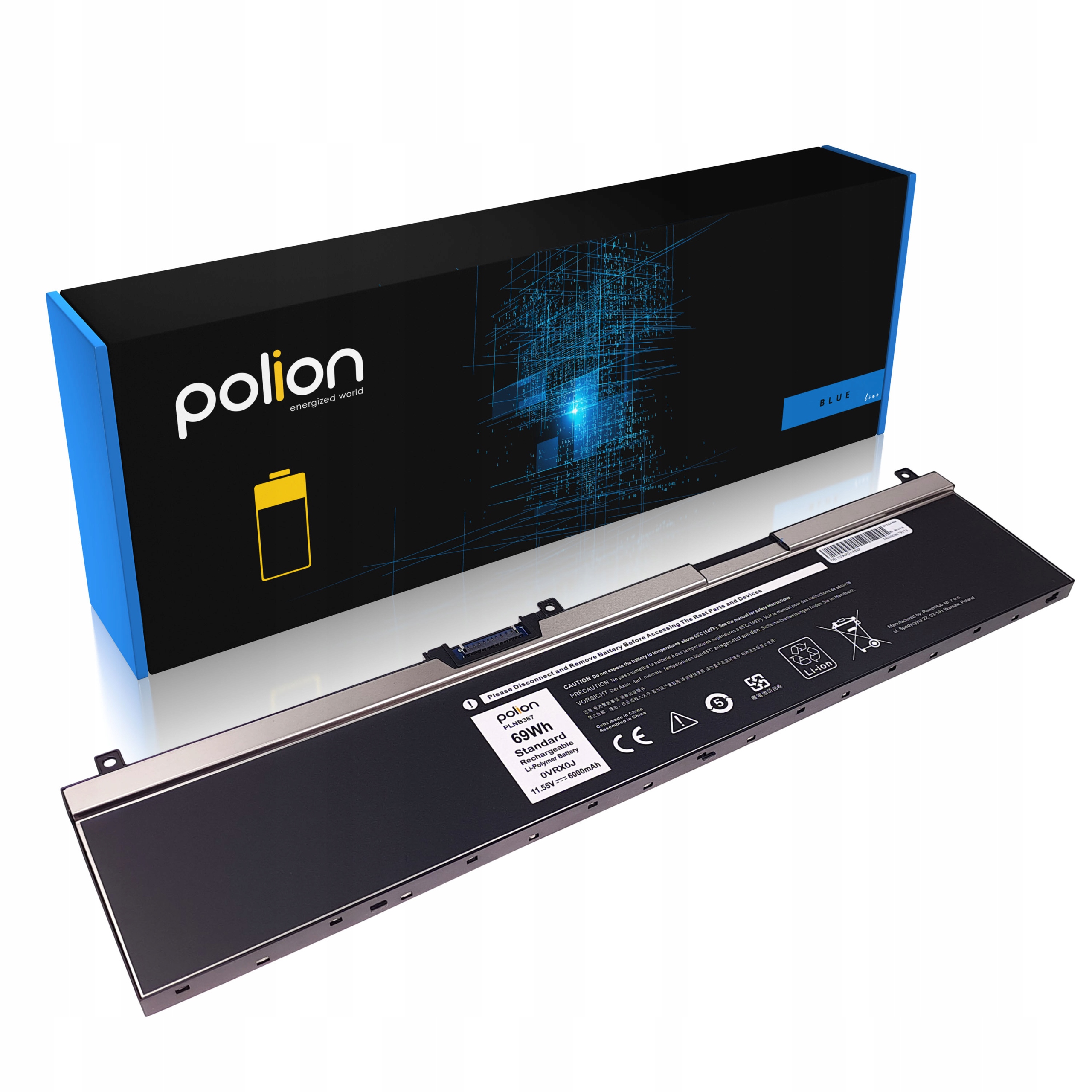 Baterie 0VRX0J pro Dell Precision 7530 7540 7730 7740 P74F P34E