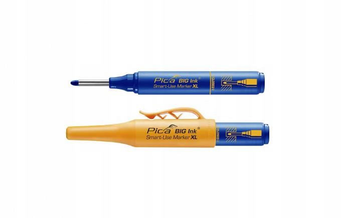 PICA Marker znacznik do głębokich otworów NIEBIESK