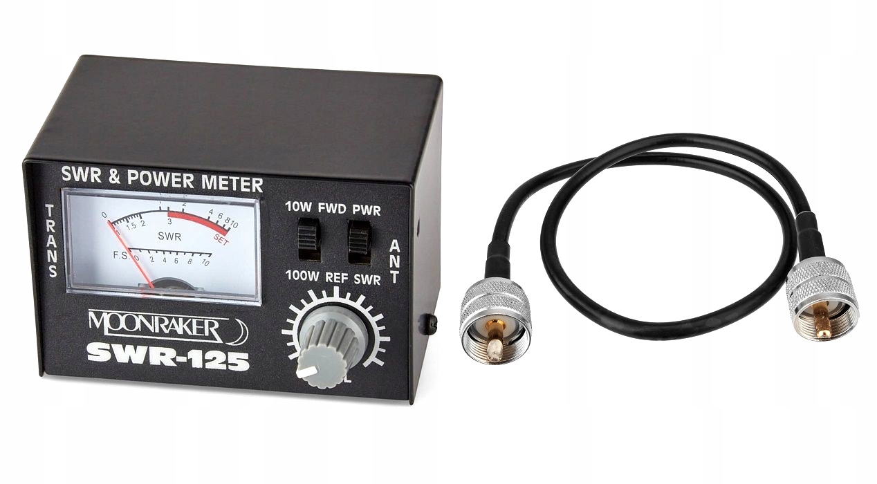 Moonraker SWR-125 reflektometr miernik Swr mocy kabel połączeniowy 50cm