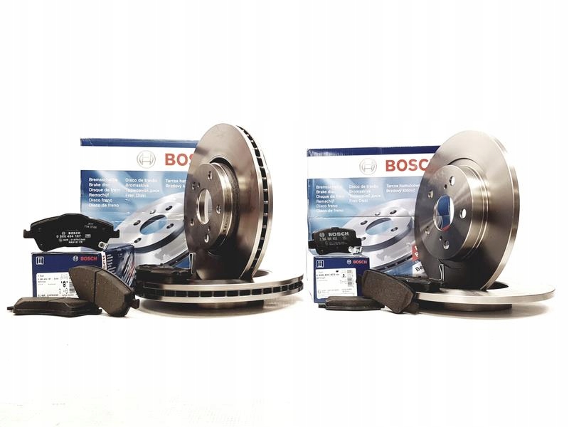 

Bosch Tarcze+klocki Przód+tył Toyota Avensis T27