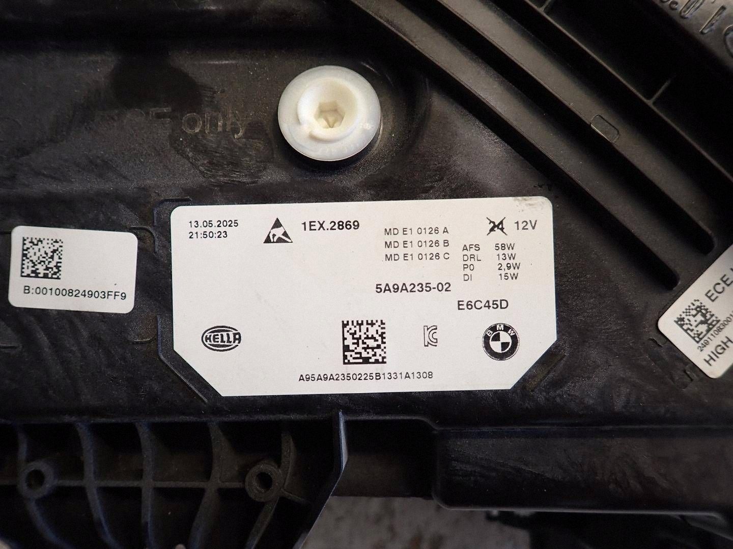 light front front left BMW X1 U11 2022- FULL LED 5A9A235