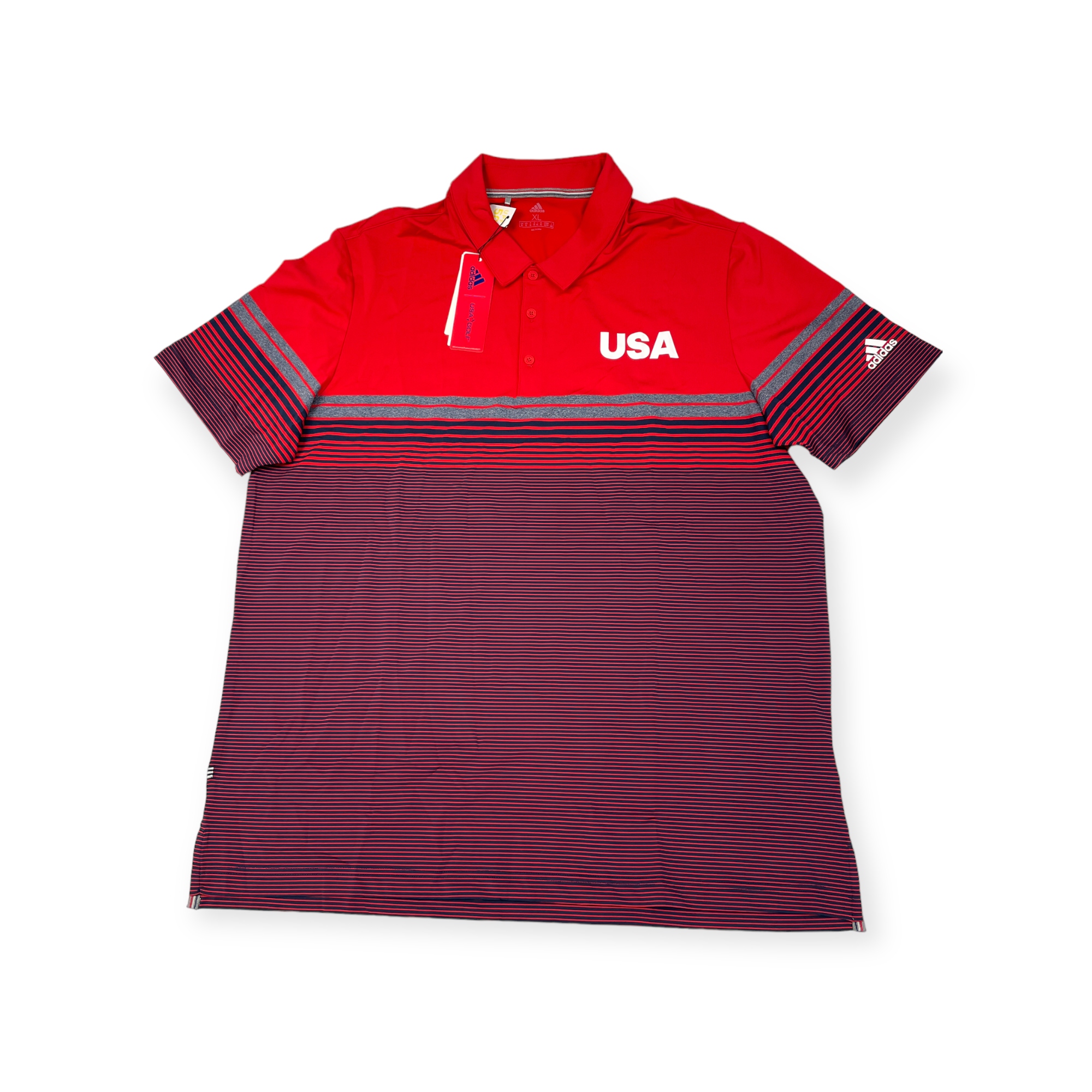 Pánské červené tričko Adidas Volleyball