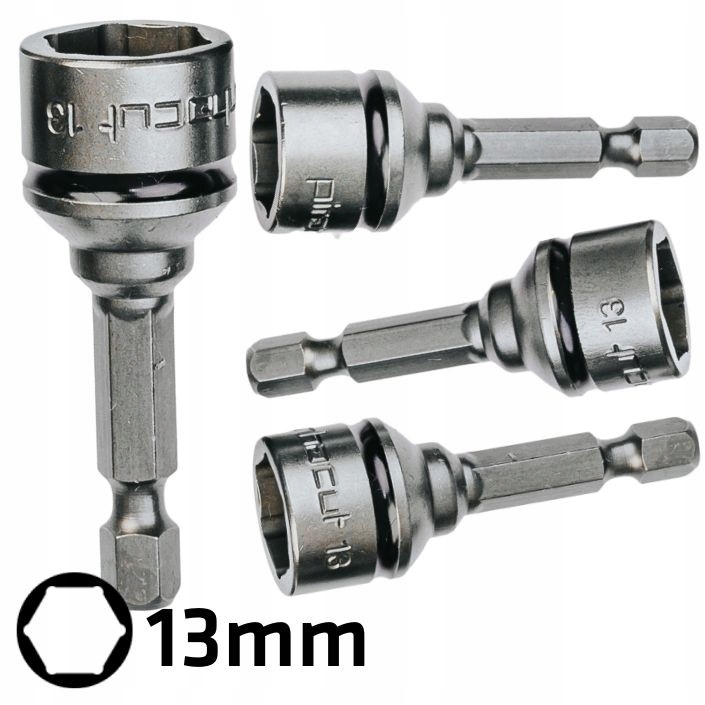 

PiranhaCut Udarowa nasadka magnetyczna 13mm farmer