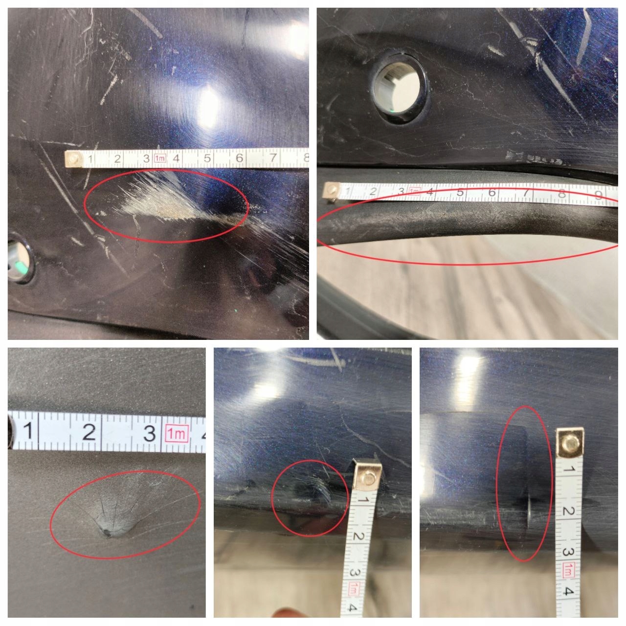 TOYOTA HIGHLANDER IV 2019-> bumper rear part 52159-0E170