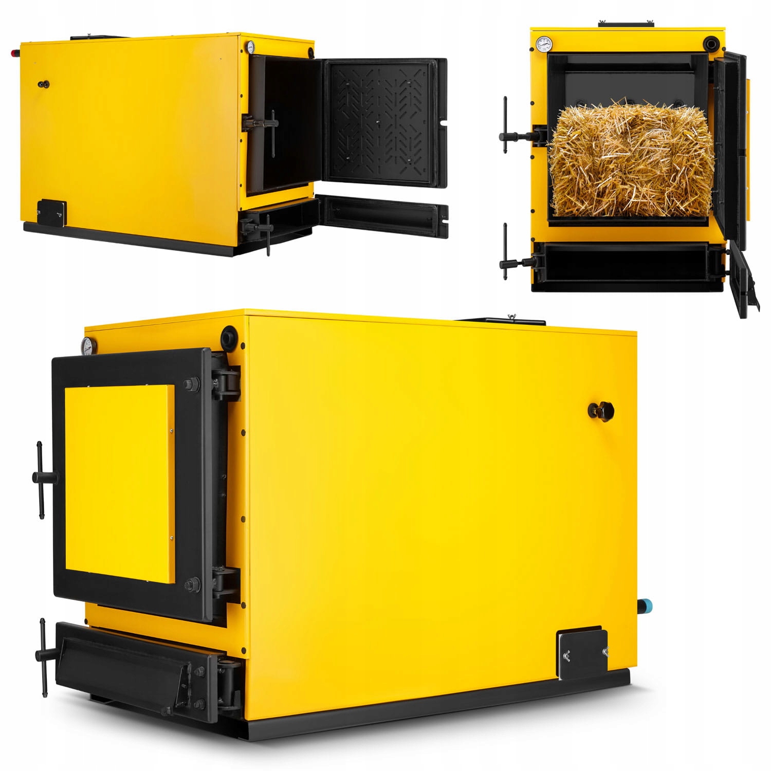 Kamna na slámu a dřevo a biomasu Termomont Btk 40 kW Zemědělský průmyslový