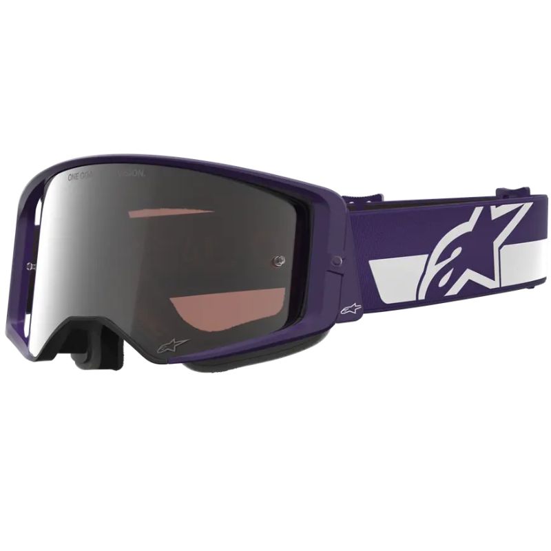 Okuliare Na Crossa Quada Atv Alpinestars Supertech HUNTA96 Mirror Silver