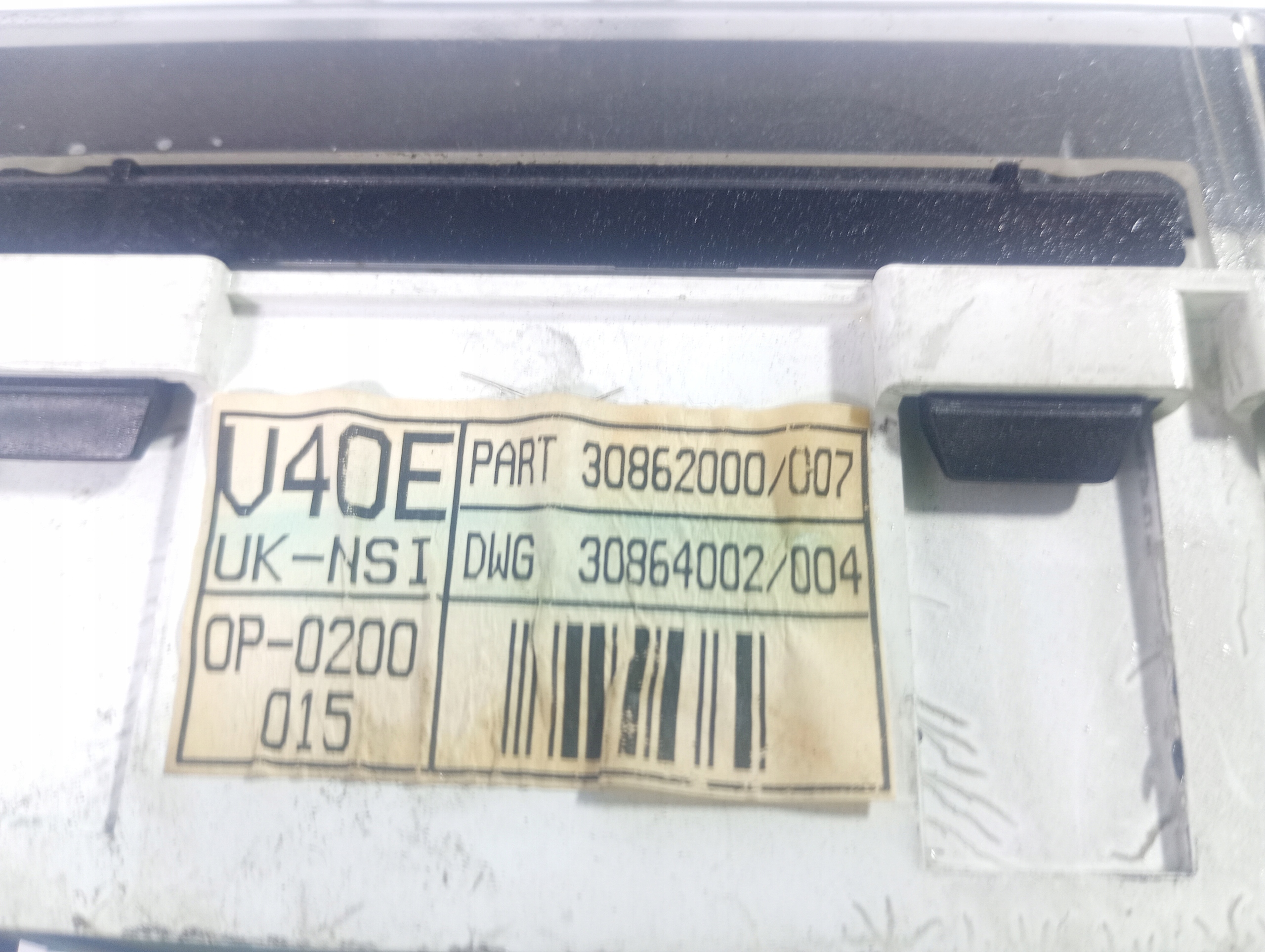 VOLVO S40 1.8 16V 95-99 dials dials tachometer OE 30862000