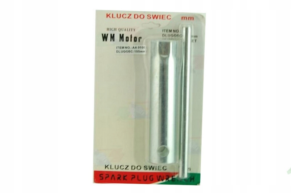 KLUCZ DO ŚWIEC 16MM DŁUGOŚĆ 100MM CR7HS 4T SKUTERY