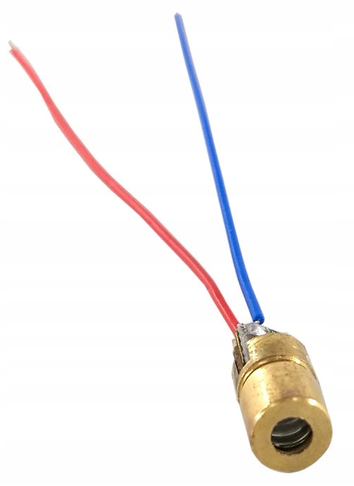 Moduł lasera dioda laserowa 650nm czerwony 3V