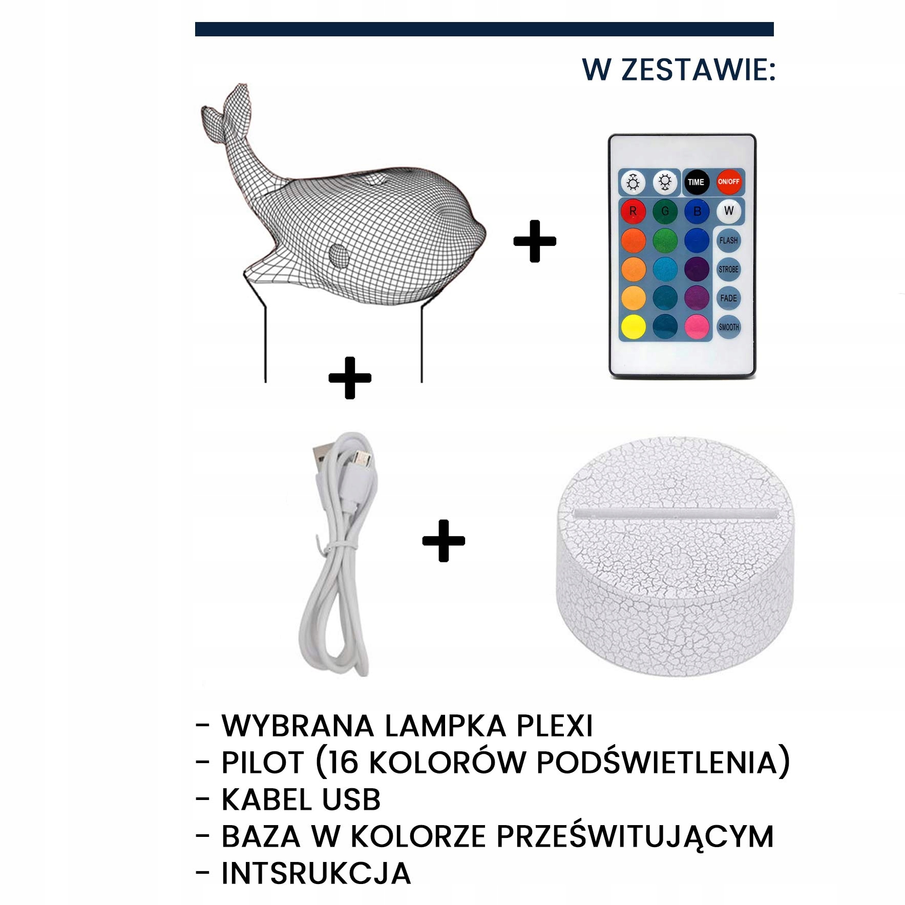 Lampka nocna Miś 3D LAMP LED Rodzaj gwintu zintegrowane źródło LED
