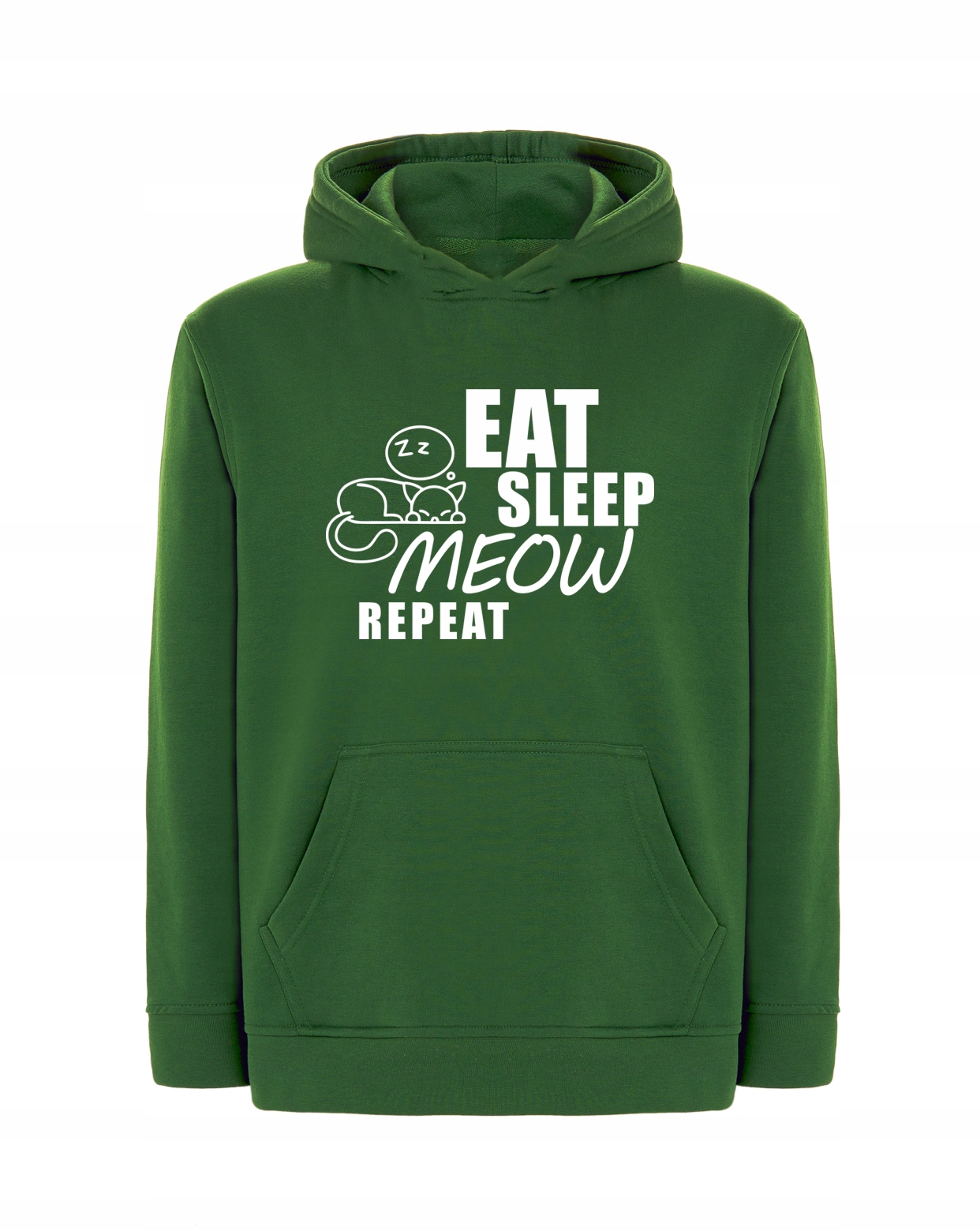 

Bluza męska Eat Sleep Meow na prezent but.ziel XXL