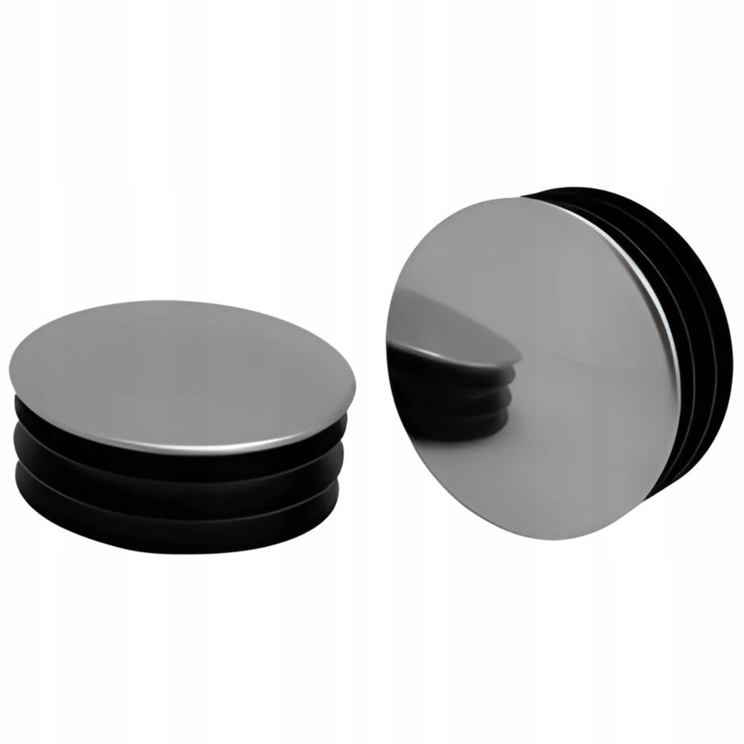 Chromovaná krytka profilu Fi45 20 Ks