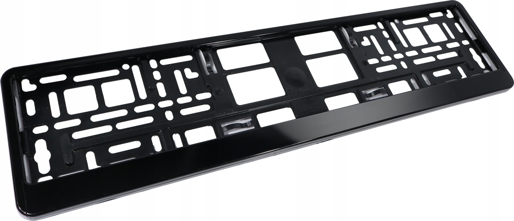 RAMKA RAMKI POD TABLICE CZARNY POŁYSK METALIZOWANA RAMKA DO TABLIC CZARNA Producent Agmi