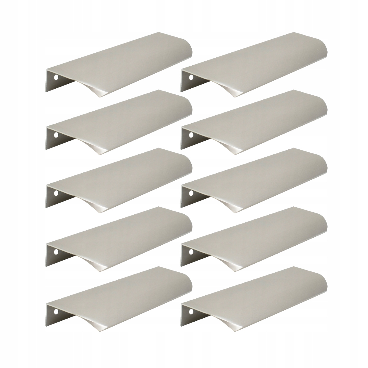 Sada 10X Okrajový nábytkový držiak Inox Stal 320/340 mm, ľahký, odolný