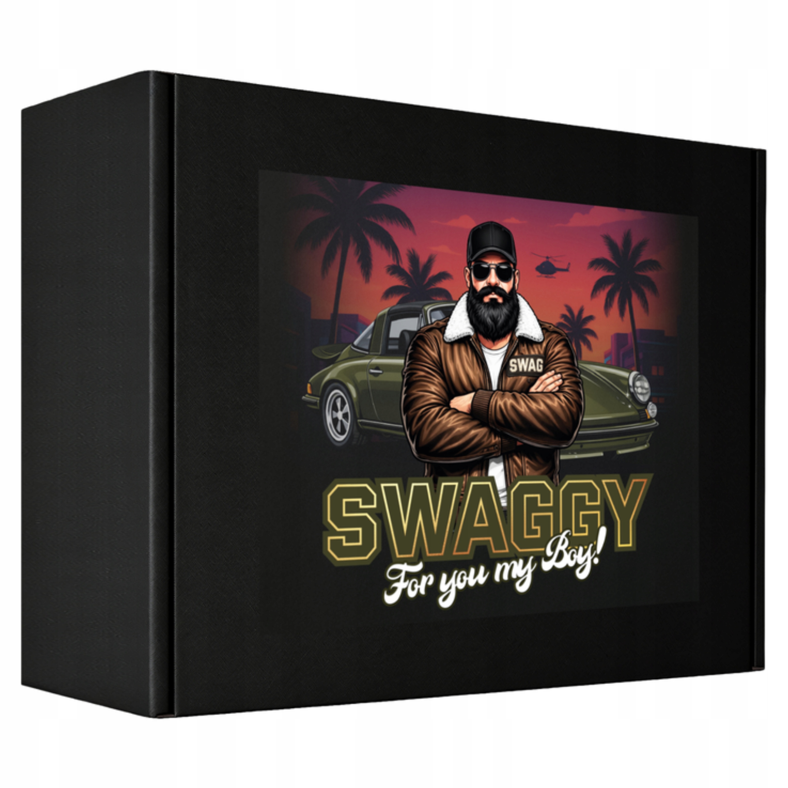 Dárky na Valentýna pro něj sada kosmetických přípravků Swag dárková krabička pro muže