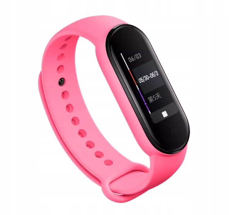 

Opaska Zmienna Do Xiaomi MI Band 5/6 Hot Pink
