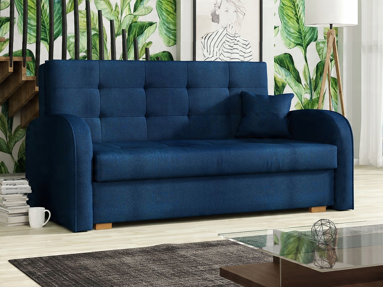 

Kanapa Sofa Viva Gold III Funkcja Spania Pojemnik