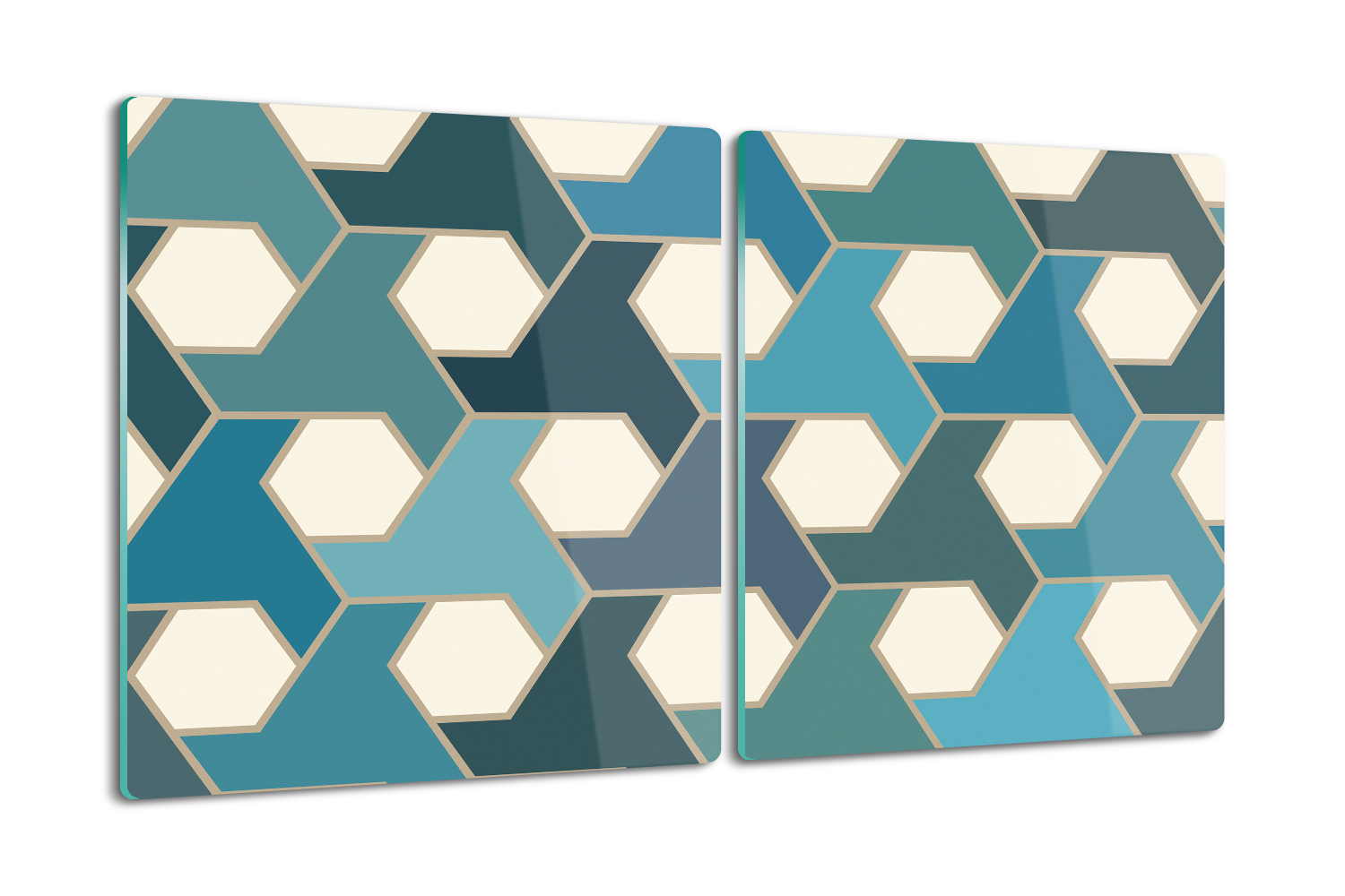 

deska 2x40x52 do krojenia Wzór arabski mozaika