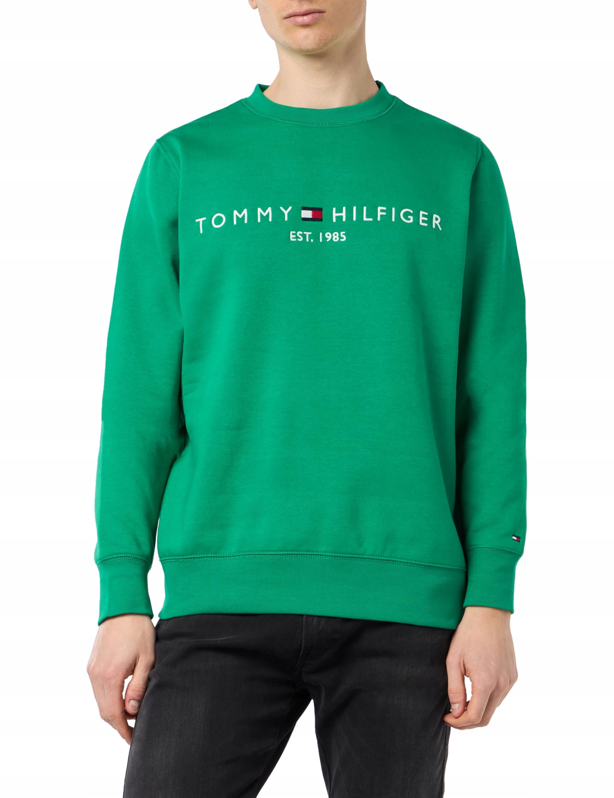 Tommy Hilfiger pánská mikina, zelená, L