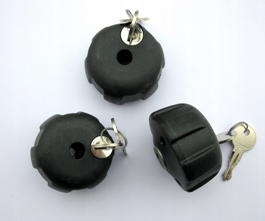 

Zamek Bagażnika Rowerowego Gałka Na Klucz 3SZT