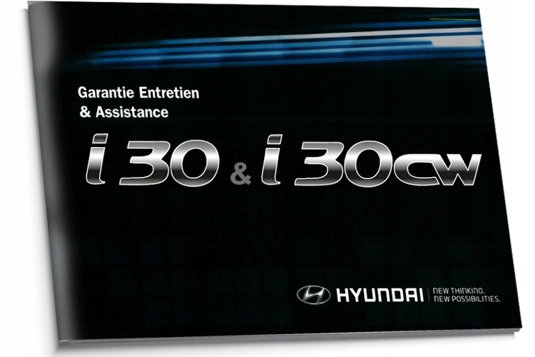 Hyundai i30 i30cw Французька сервісна книга