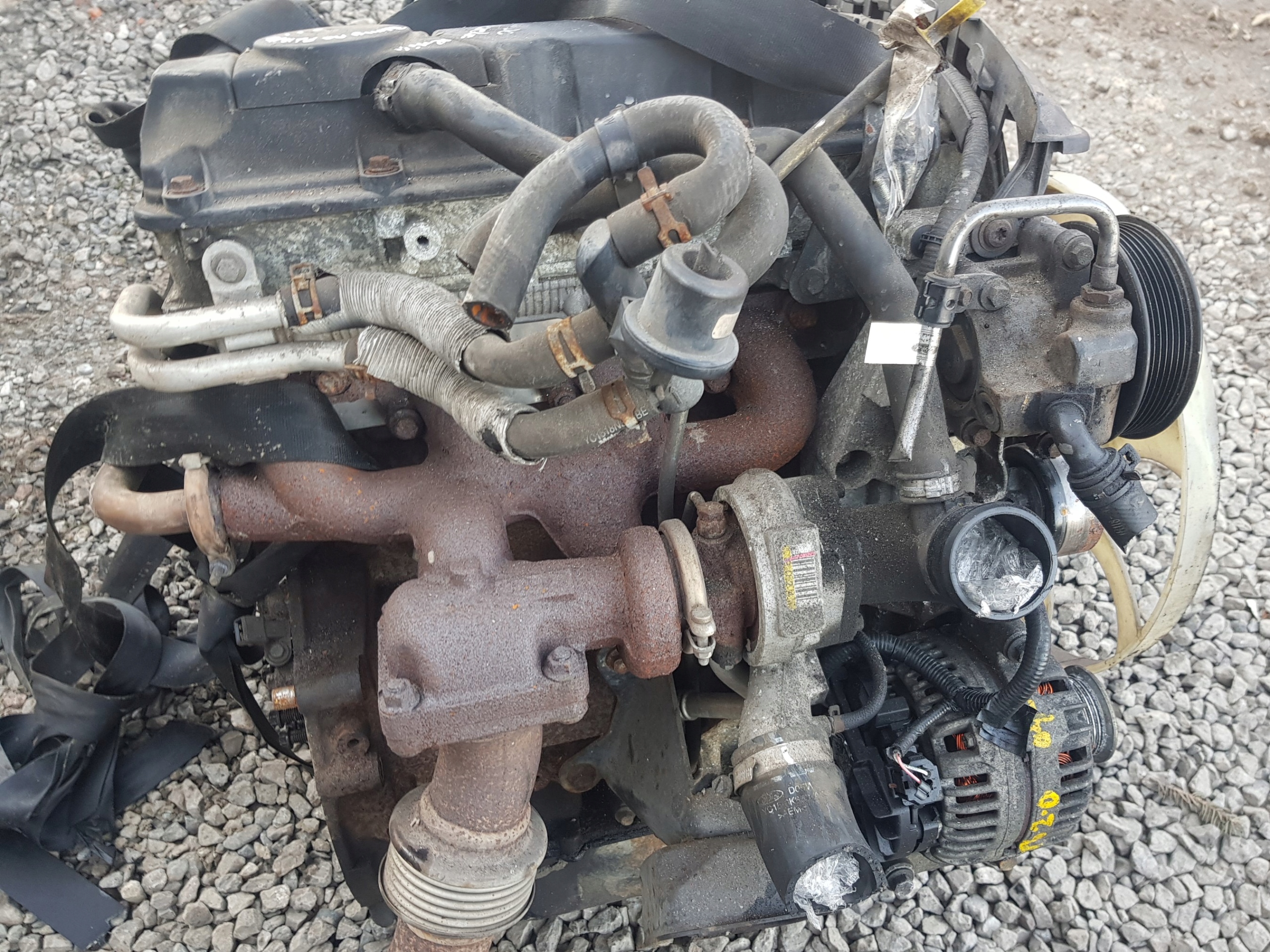 FORD TRANSIT MK6 VI 2.4 TDDI 2004 engine complete KPL 216 TYS KM