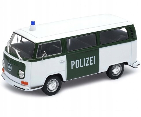 Welly 1972 Vw Volkswagen Transporter Bus T2 1:24