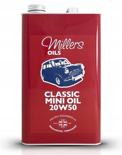 Olej do klasyka Millers Classic Mini Oil 20W50 5L