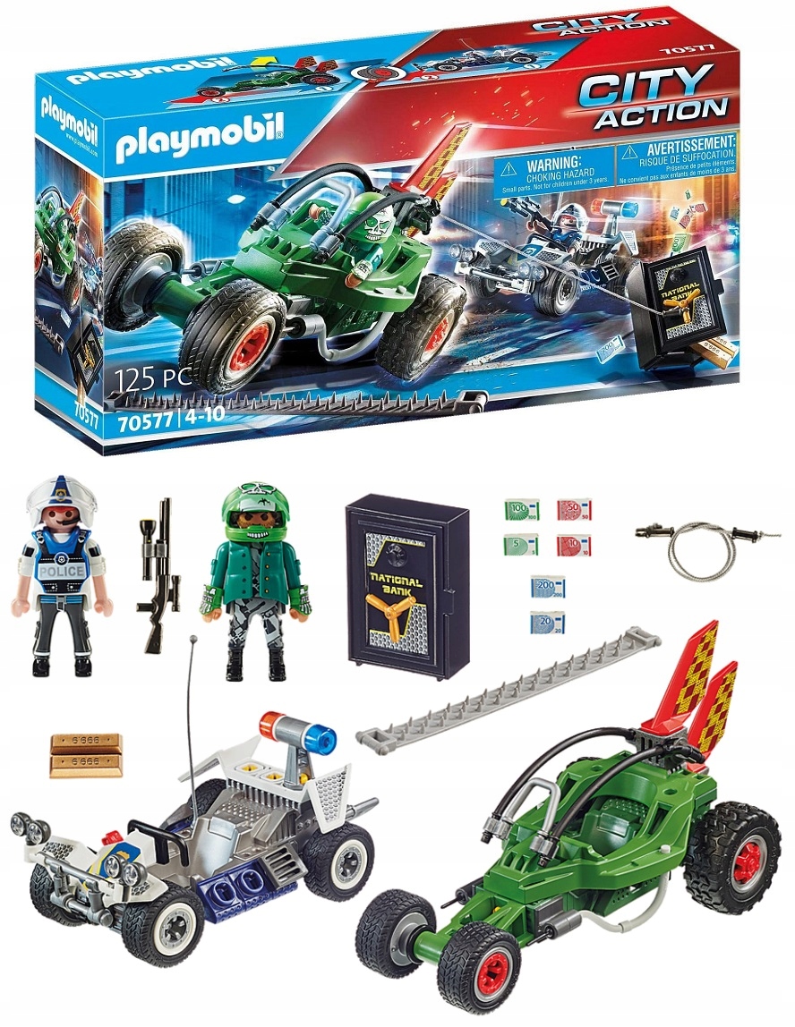 

Playmobil 70577 Policyjny Gokart: Pościg Za Włamyw