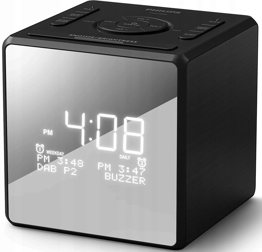 Síťové a bateriové rádio Dab+, Fm Philips TAR4600/10