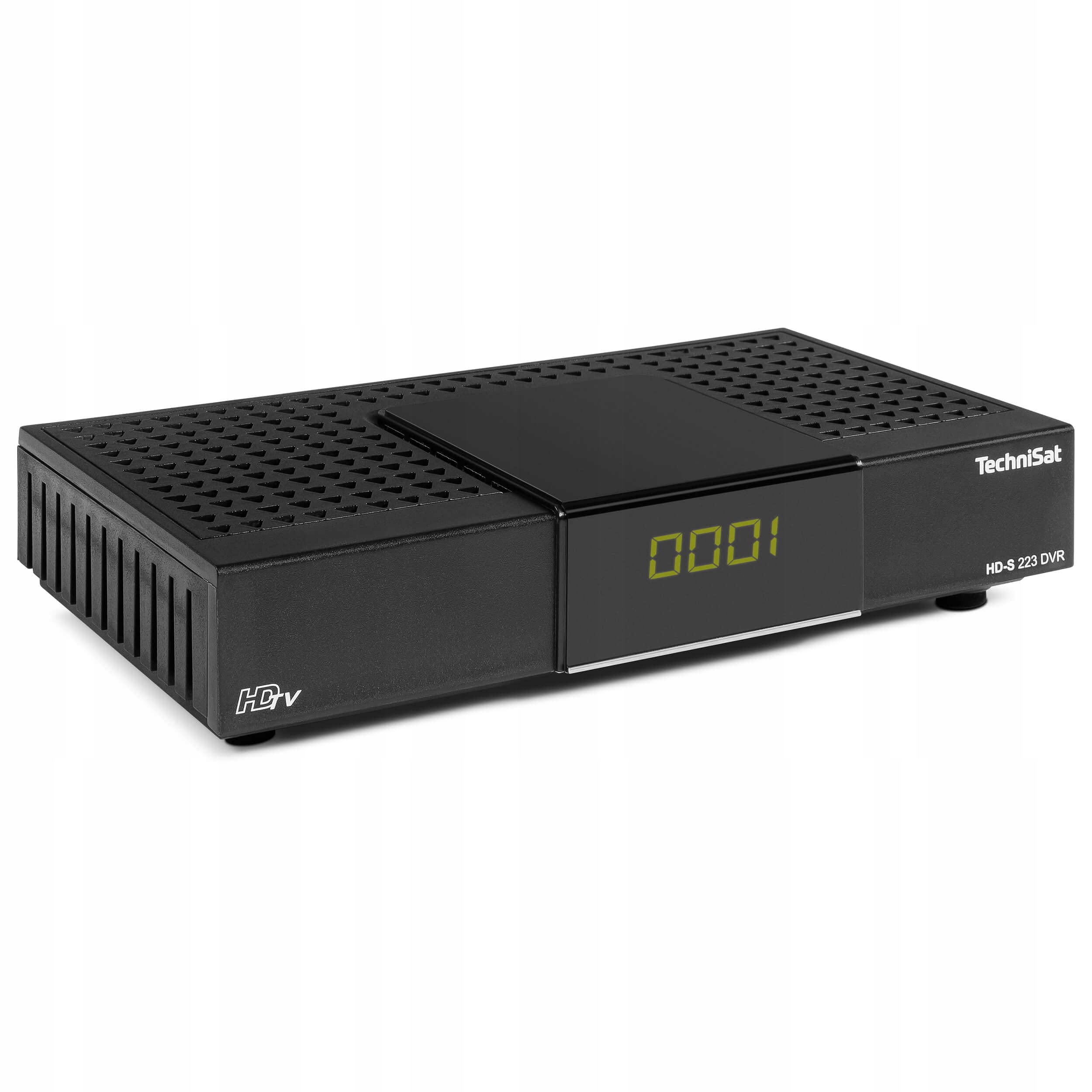TechniSat Hd-s 223 Dvr kompaktný Hd satelitný prijímač, čierny