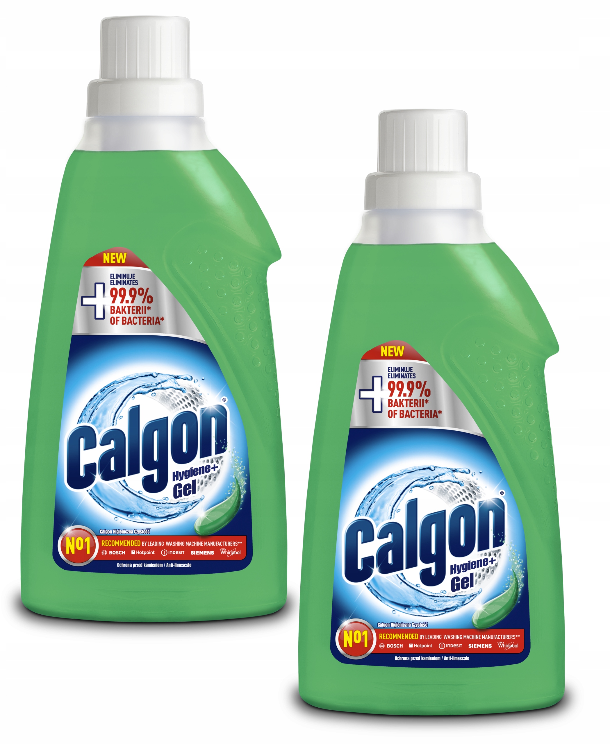 

Calgon Hygiene Plus Żel Odkamieniacz Pralki 2x750m