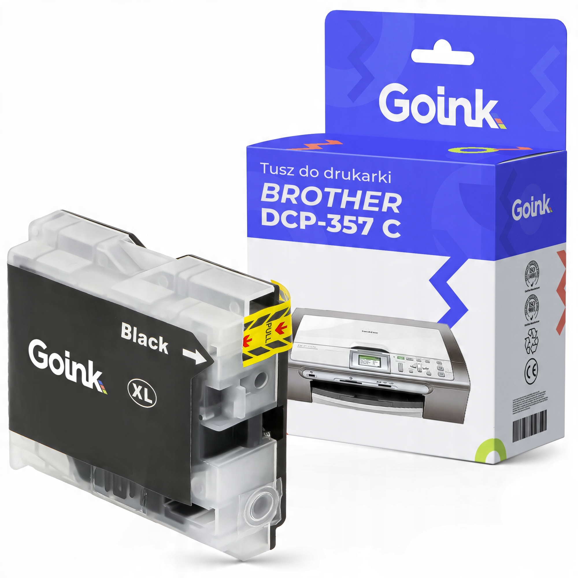 

Tusz do Brother DCP-357 C Czarny LC1000-BK
