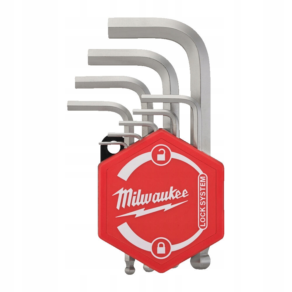 Sada imbusových kľúčov 9 ks s guličkou 1.5-10mm MILWAUKEE 4932492399