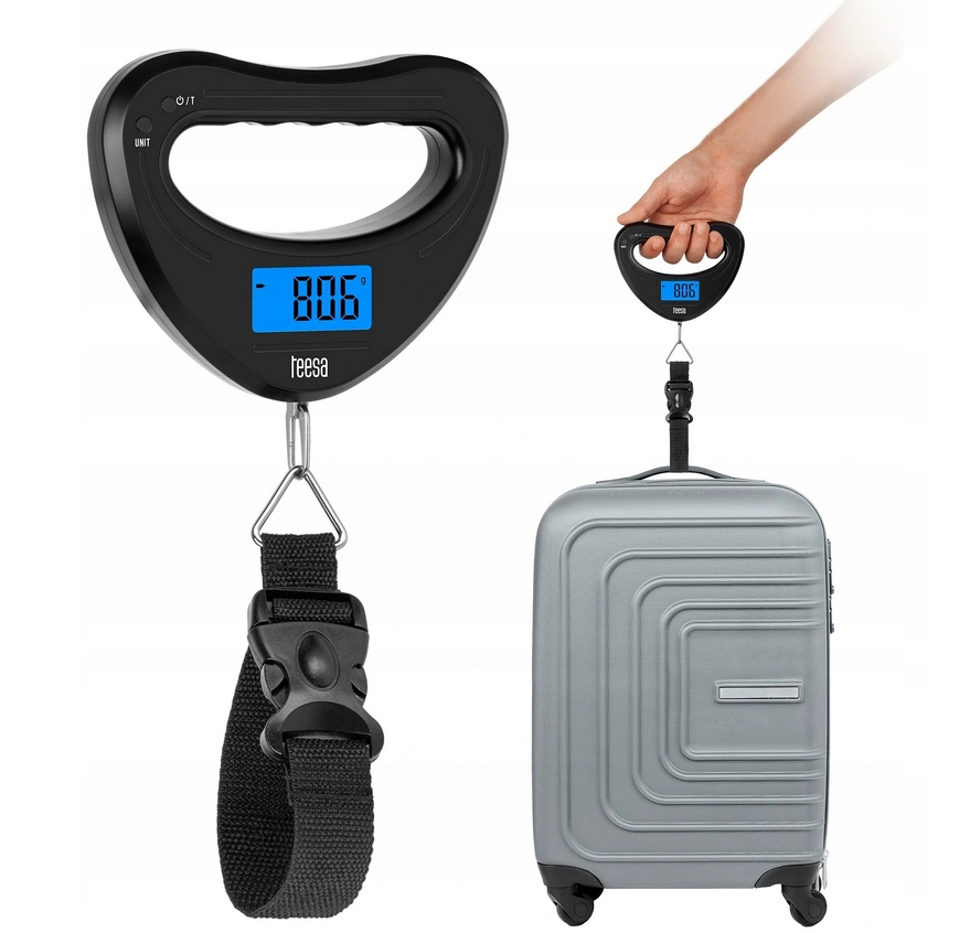

Waga Bagażowa Do 40 Kg LCD Do Bagażu Teesa TSA0806