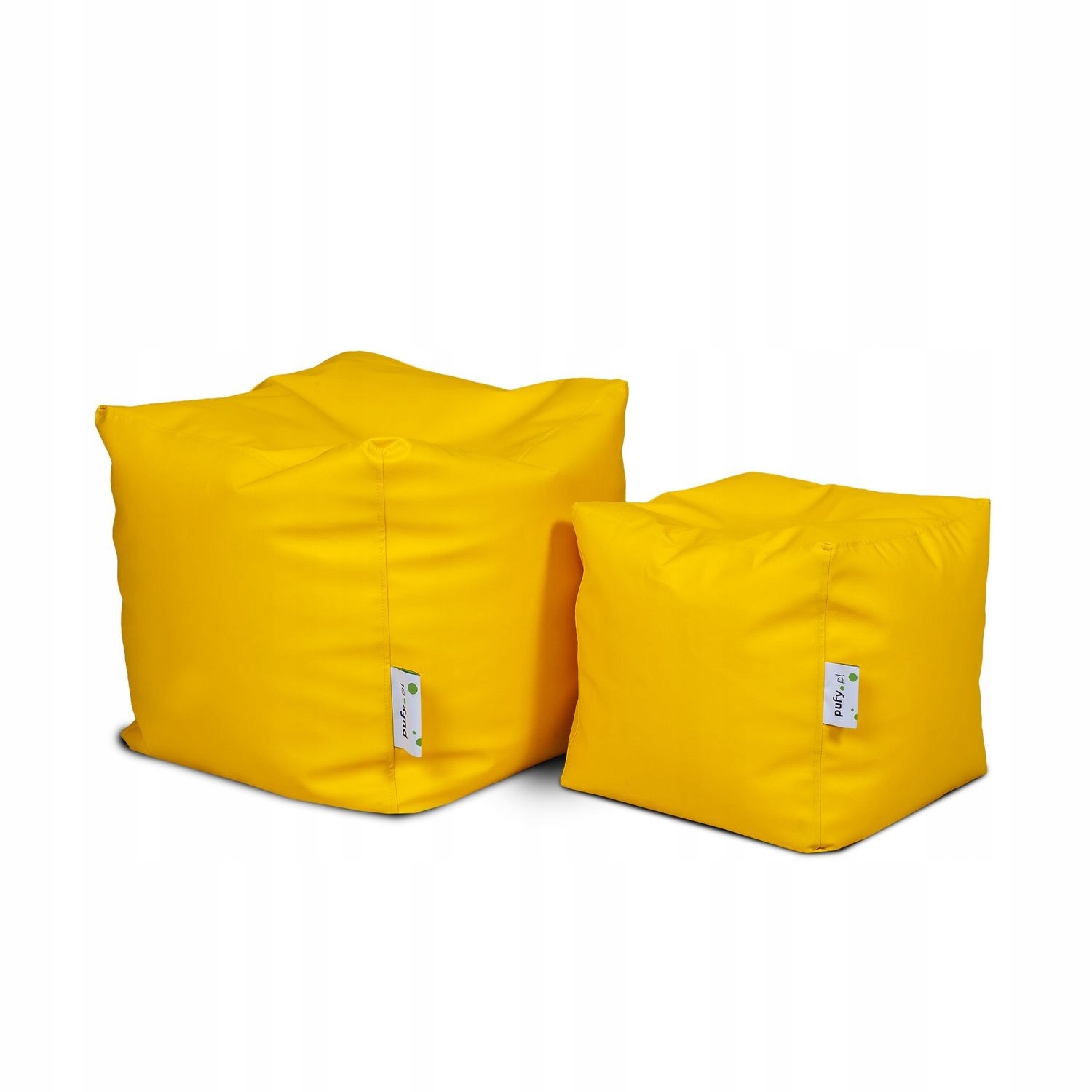 Pufa Cube Large Ekoskóra Dolaro E18 kostka 50x50cm