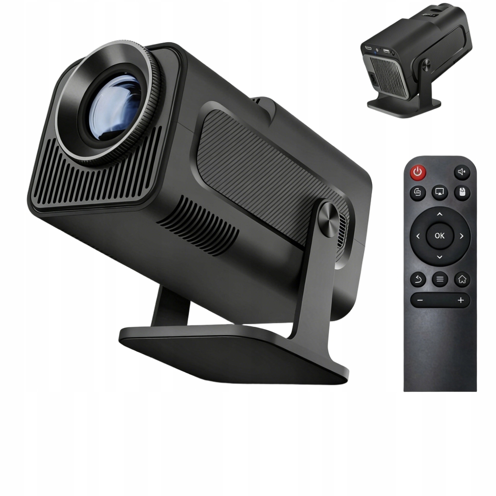 Rzutnik Projektor WiFi HY320 LED Pilot Android TV 4K FULL HD 1080p