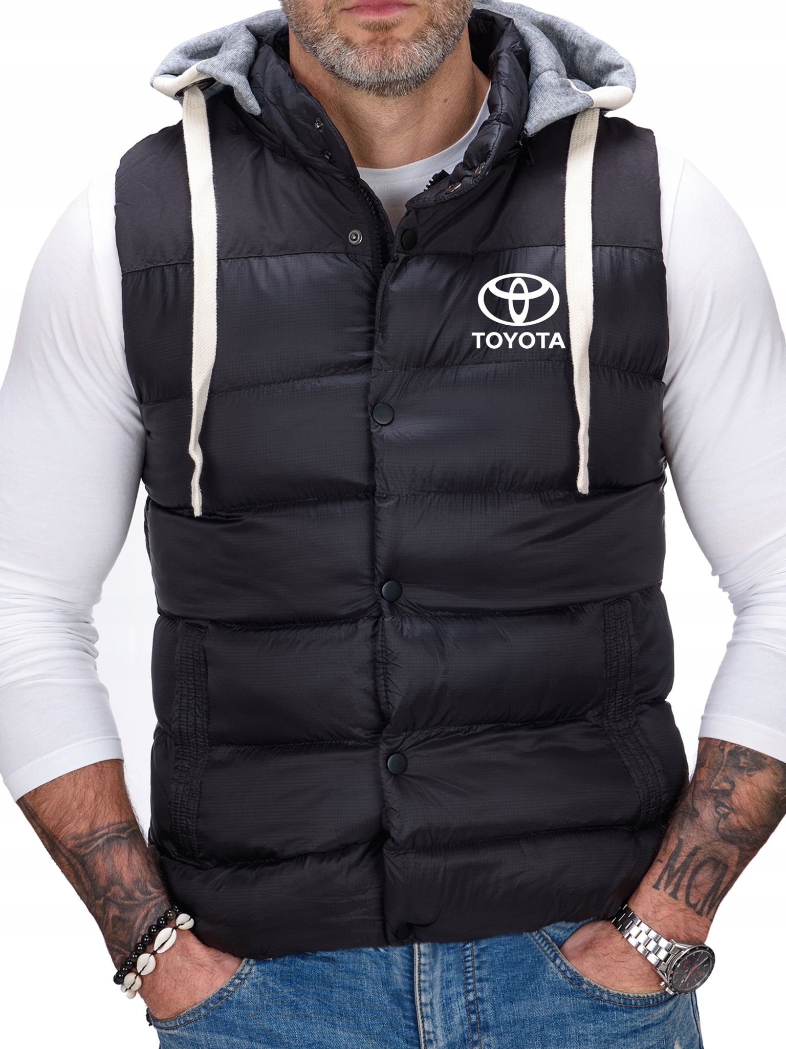 Pánská Bunda Bez Rukávů S Rukávy Toyota M