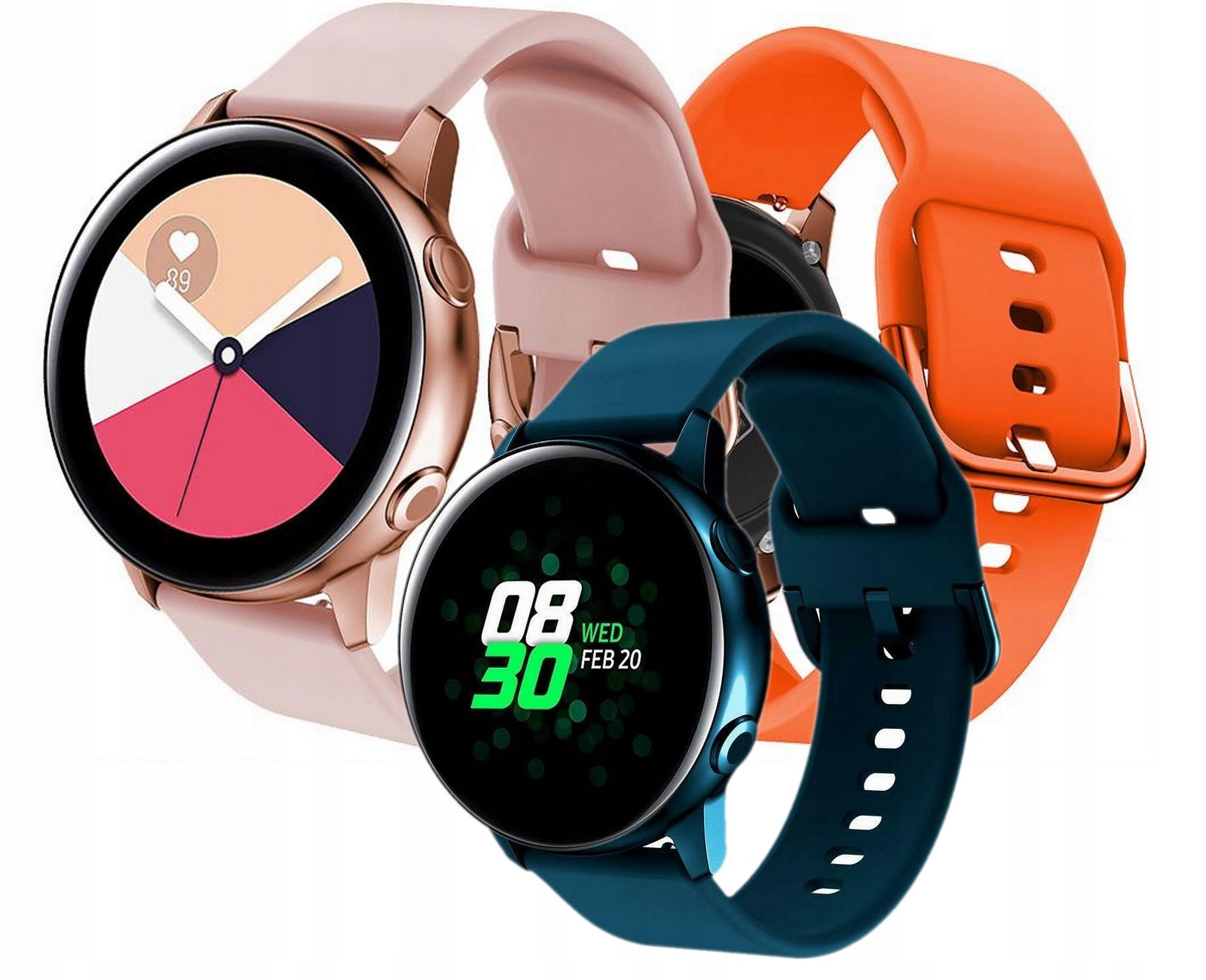 3x PASEK DO GALAXY WATCH 4 5 ACTIVE 40 42 44 45 46