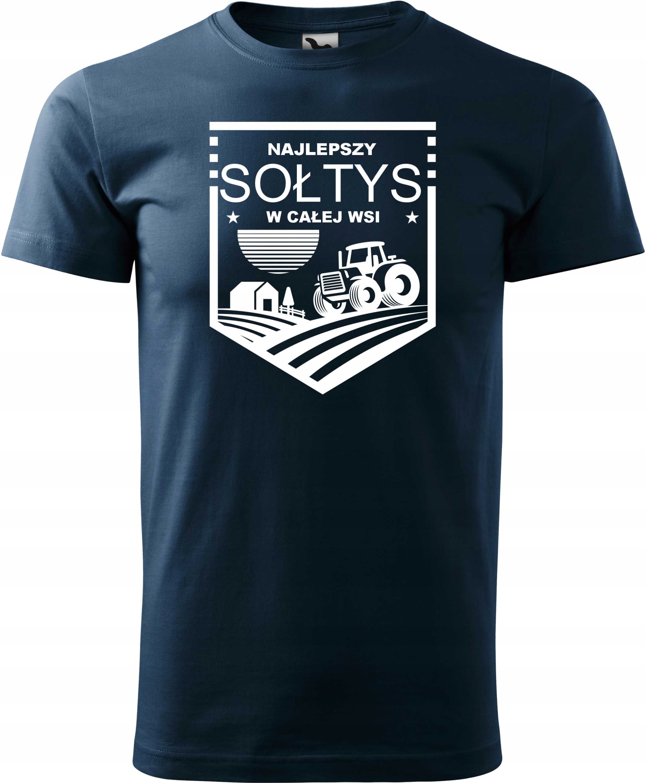 

Koszulka męska Prezent Urodziny Dzień Sołtysa 5XL