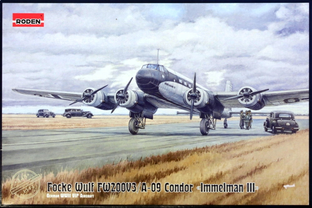 Focke-Wulf FW200V3/A-09 Condor Immelman III Roden 343 1:144