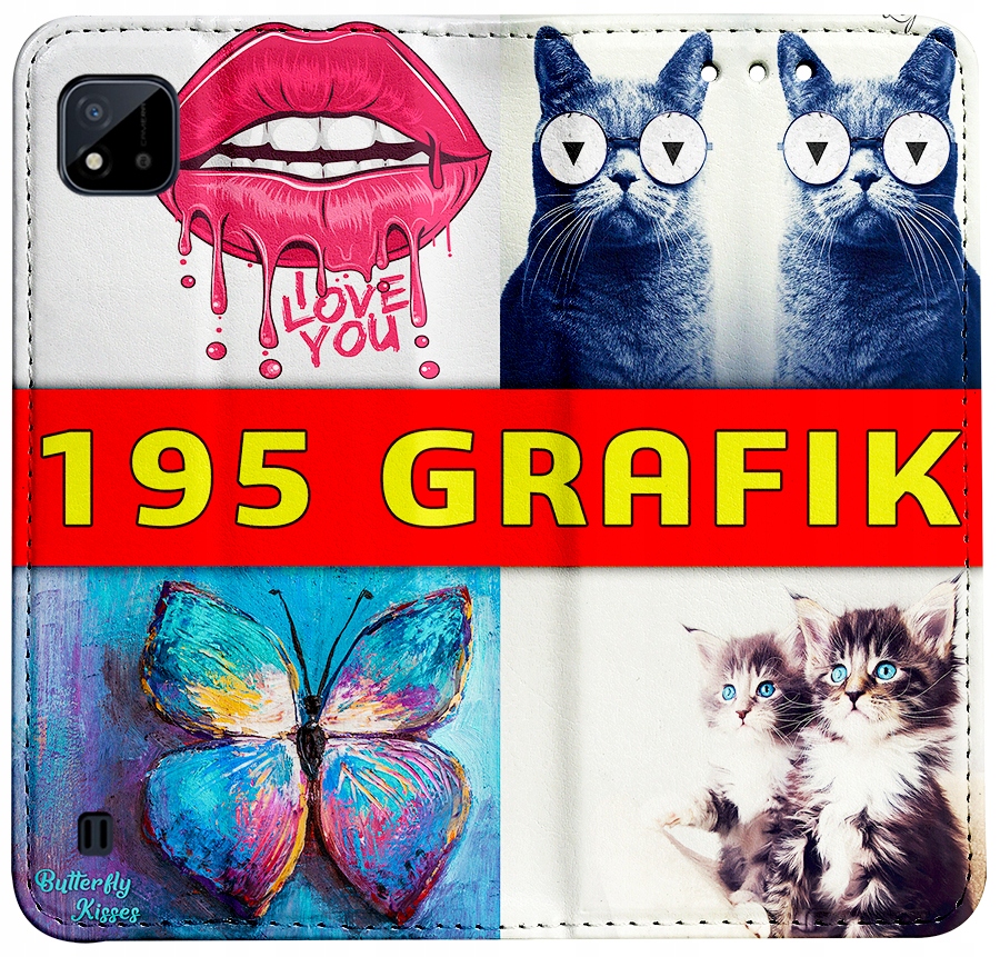 

Etui Magnet Do Realme C11 2021 Szkło