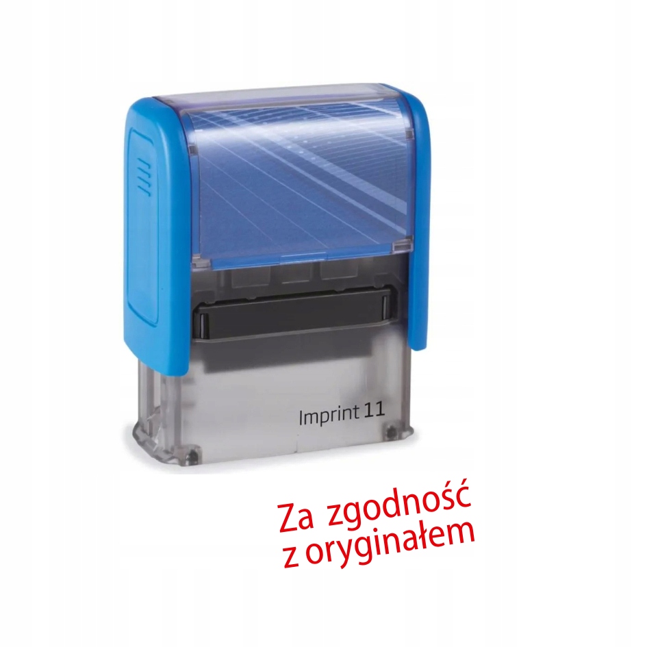 

Pieczątka Za Zgodność Z Oryginałem