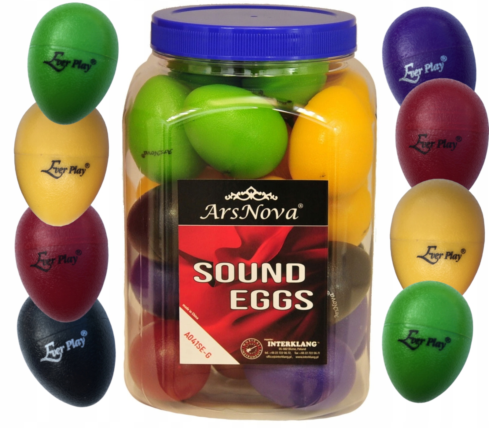 Egg shaker słoik 28 szt. jajka Ever Play