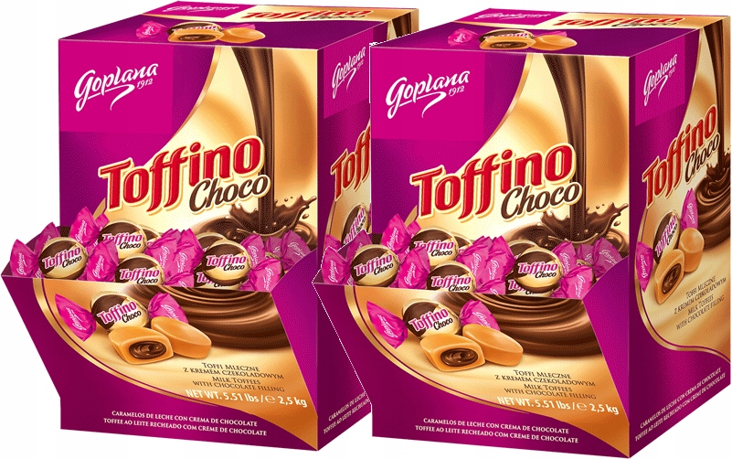 Cukierki Solidarność Toffino czekoladowy 2.5kg x2