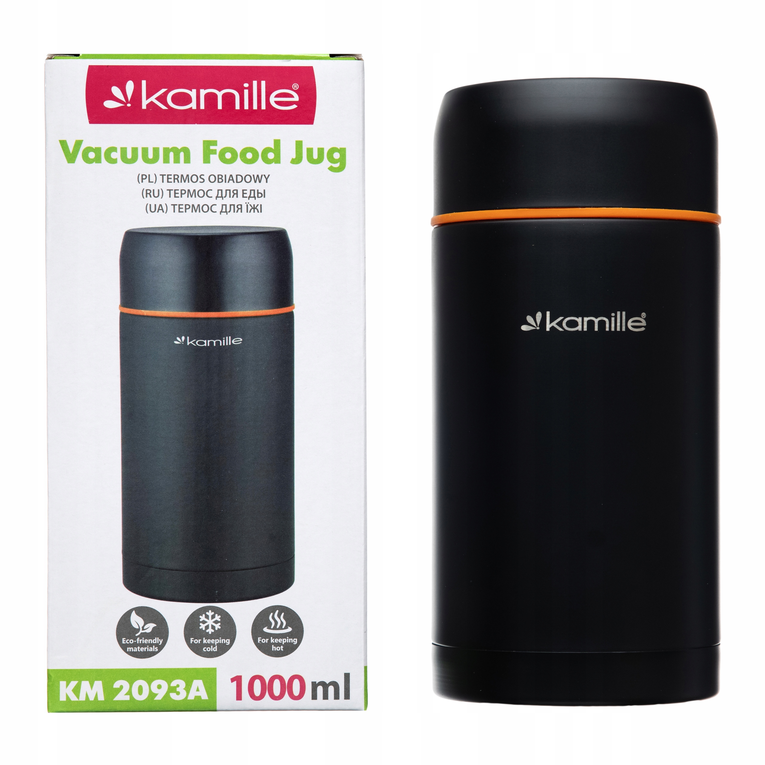 TERMOS OBIADOWY na ZUPĘ ŻYWNOŚĆ LUNCH 1,0L KAMILLE