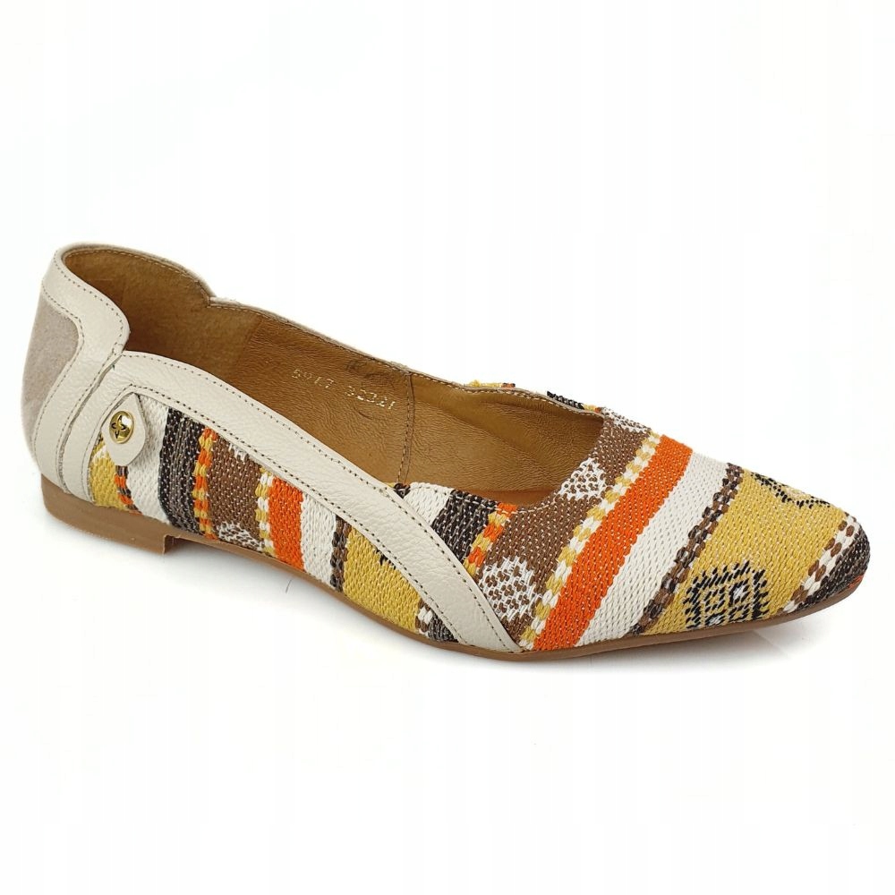 Baleriny MACIEJKA 05917 beż r. 38