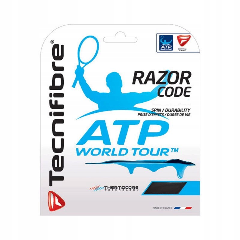 Naciąg Tecnifibre Razor Code Atp Blue 1,30 12m