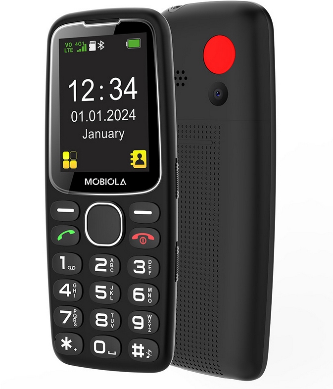 Mobilní telefon Mobiola MB4120 4G 32 Mb 32 Mb 4G (lte) Černý