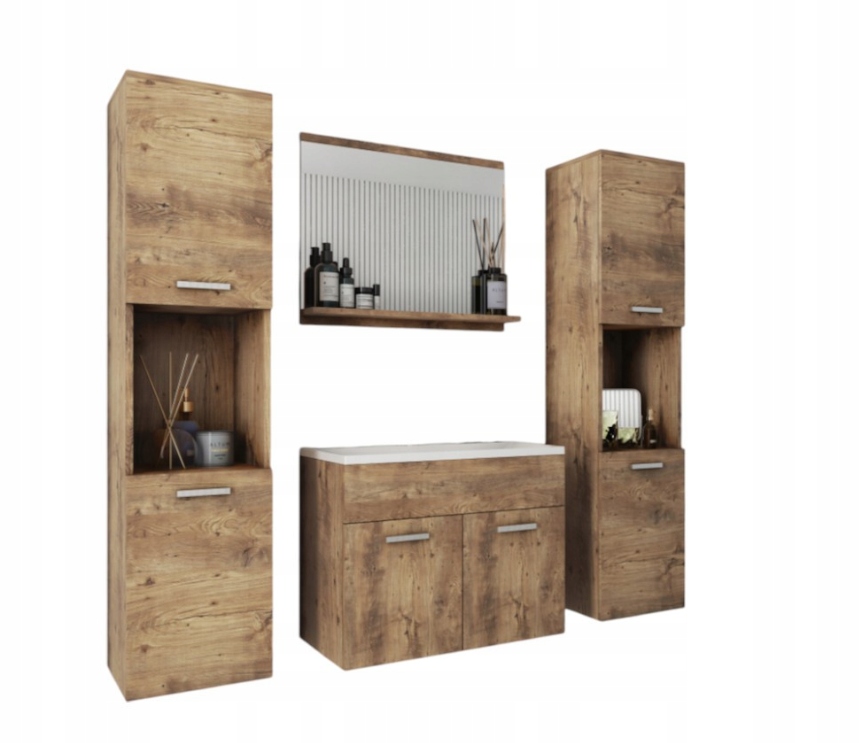 Sada koupelnového nábytku Milano XL 5 el